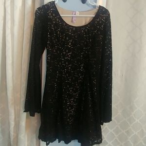 Black Lace Dress